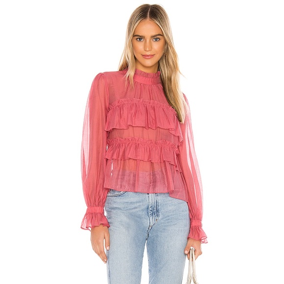 Floresta Ruffle Tier Top - Picture 1 of 5